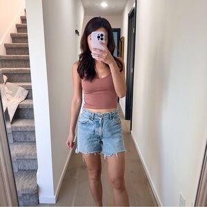 Levi's Orange Tab Vintage High Waisted Denim Shorts XS
